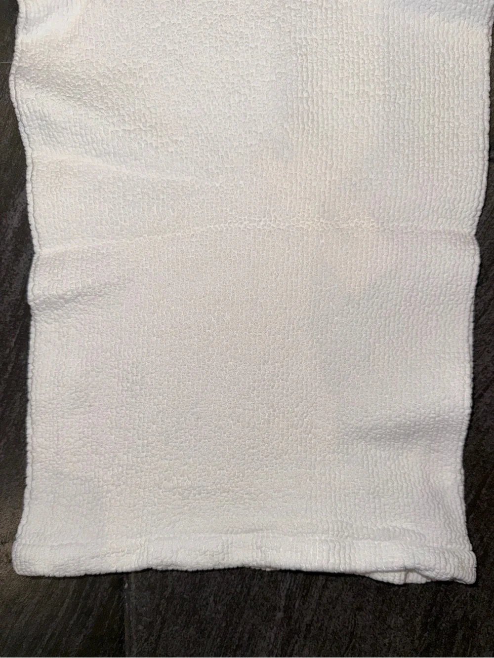 Celandine White Women’s Sweater Tube Top
